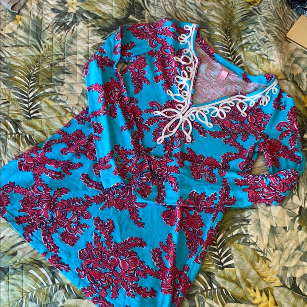 Lilly Pulitzer Westley Tunic Rhode Island Reef